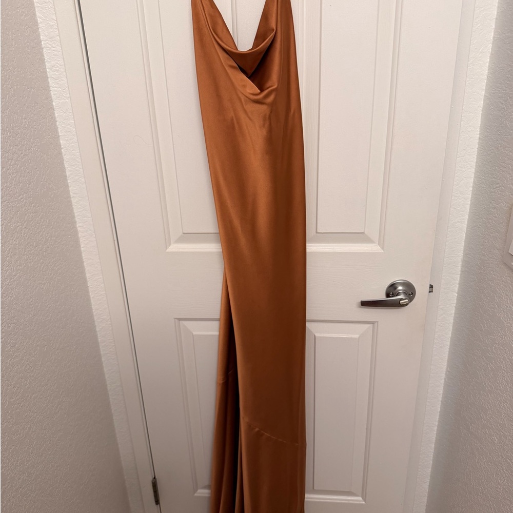 Show Me Your Mumu Rust Bridesmaids Dress - Size L